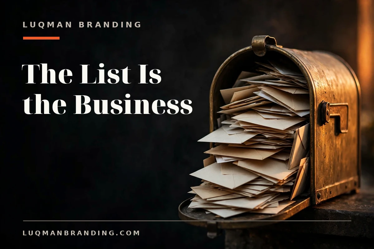 The List Is the Business: Why Email Still Beats Every Algorithm