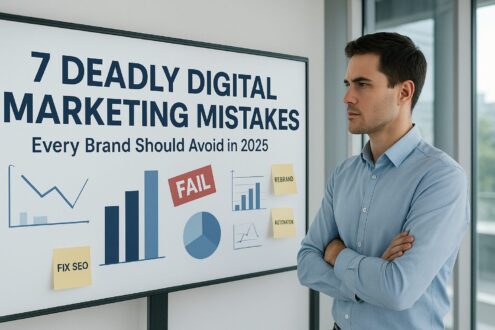 Read more about the article 7 Digital Marketing Mistakes That Slow Business Growth